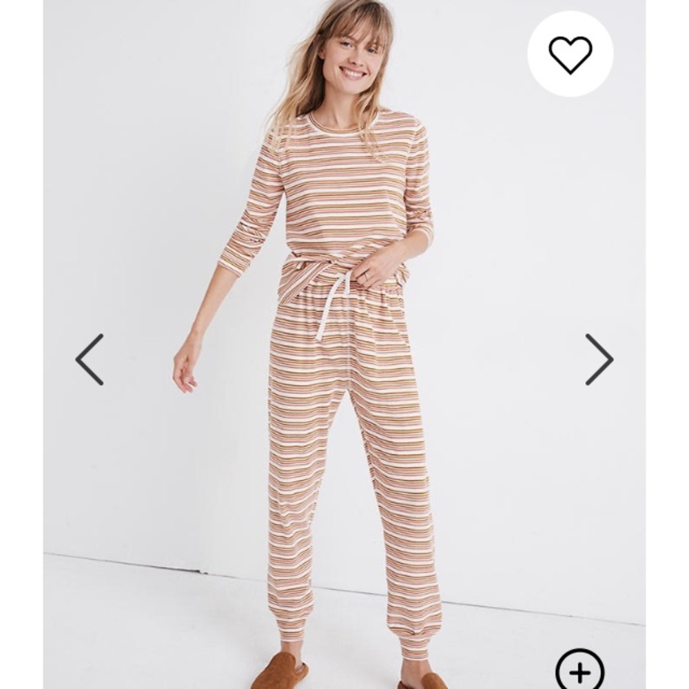 NWOT Madewell Honeycomb Pajama Sweatpants 🧡